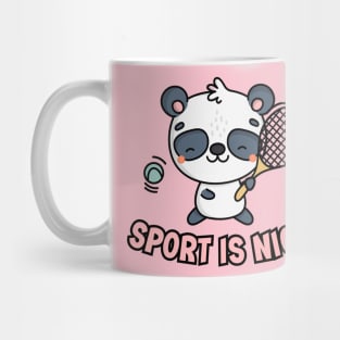 Cute Sport Panda Mug